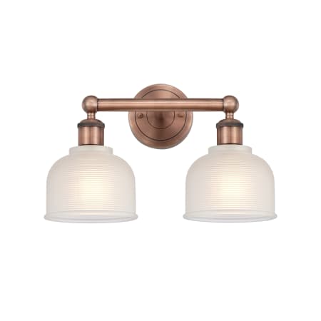 A large image of the Innovations Lighting 616-2W-11-15 Dayton Vanity Alternate Image