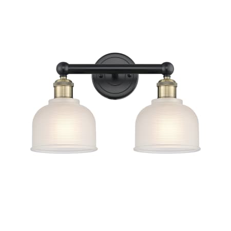 A large image of the Innovations Lighting 616-2W-11-15 Dayton Vanity Alternate Image