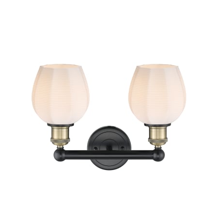 A large image of the Innovations Lighting 616-2W-11-15 Norfolk Vanity Alternate Image