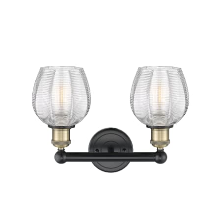 A large image of the Innovations Lighting 616-2W-11-15 Norfolk Vanity Alternate Image