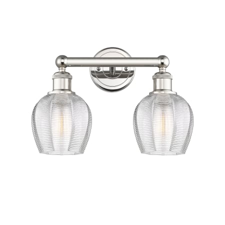 A large image of the Innovations Lighting 616-2W-11-15 Norfolk Vanity Alternate Image