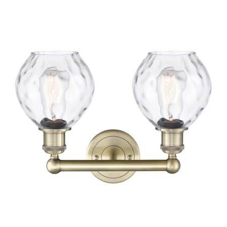 A large image of the Innovations Lighting 616-2W-11-15 Waverly Vanity Alternate Image