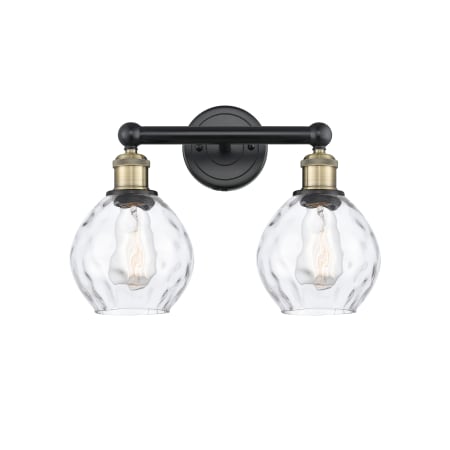 A large image of the Innovations Lighting 616-2W-11-15 Waverly Vanity Alternate Image