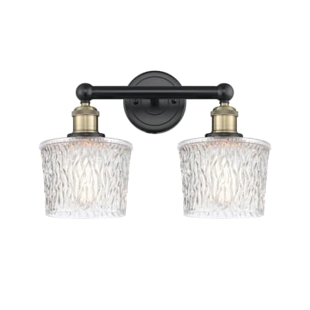 A large image of the Innovations Lighting 616-2W-11-16 Niagra Vanity Alternate Image