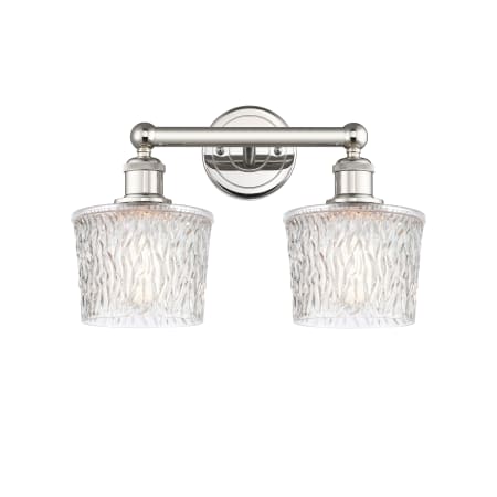 A large image of the Innovations Lighting 616-2W-11-16 Niagra Vanity Alternate Image