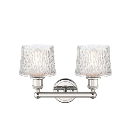 A large image of the Innovations Lighting 616-2W-11-16 Niagra Vanity Alternate Image