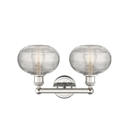 A large image of the Innovations Lighting 616-2W 11 17 Ithaca Vanity Alternate Image