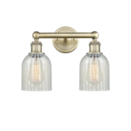 A large image of the Innovations Lighting 616-2W-12-14 Caledonia Vanity Alternate Image