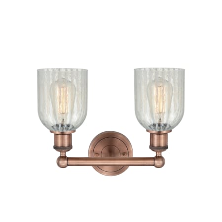 A large image of the Innovations Lighting 616-2W-12-14 Caledonia Vanity Alternate Image