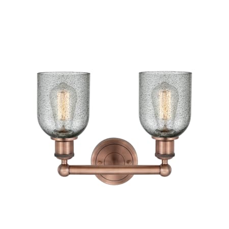 A large image of the Innovations Lighting 616-2W-12-14 Caledonia Vanity Alternate Image