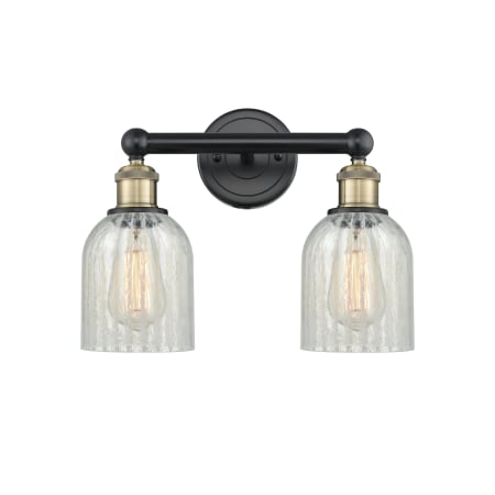 A large image of the Innovations Lighting 616-2W-12-14 Caledonia Vanity Alternate Image