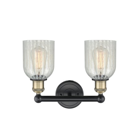 A large image of the Innovations Lighting 616-2W-12-14 Caledonia Vanity Alternate Image