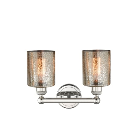 A large image of the Innovations Lighting 616-2W-12-14 Cobbleskill Vanity Alternate Image