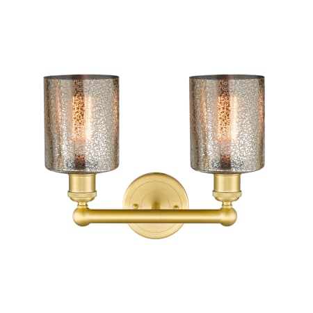 A large image of the Innovations Lighting 616-2W-12-14 Cobbleskill Vanity Alternate Image