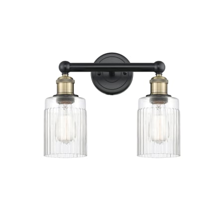 A large image of the Innovations Lighting 616-2W-12-14 Hadley Vanity Alternate Image