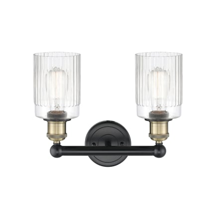 A large image of the Innovations Lighting 616-2W-12-14 Hadley Vanity Alternate Image