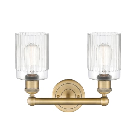 A large image of the Innovations Lighting 616-2W-12-14 Hadley Vanity Alternate Image