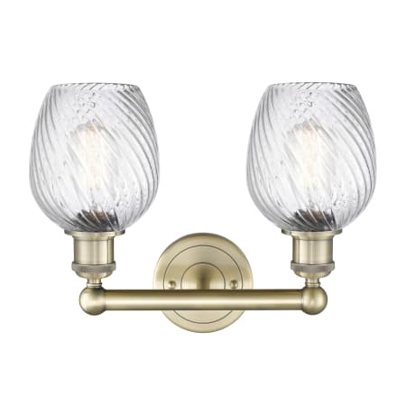 A large image of the Innovations Lighting 616-2W-12-14 Salina Vanity Alternate Image