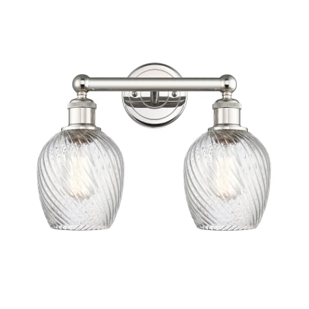 A large image of the Innovations Lighting 616-2W-12-14 Salina Vanity Alternate Image