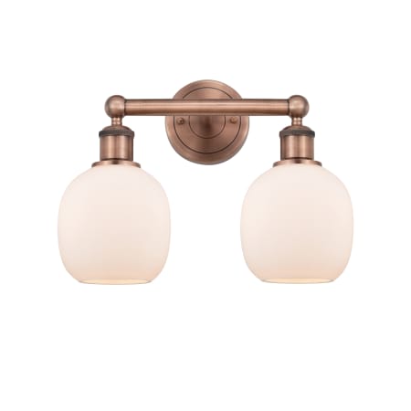 A large image of the Innovations Lighting 616-2W-12-15 Belfast Vanity Alternate Image