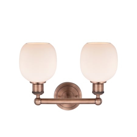 A large image of the Innovations Lighting 616-2W-12-15 Belfast Vanity Alternate Image