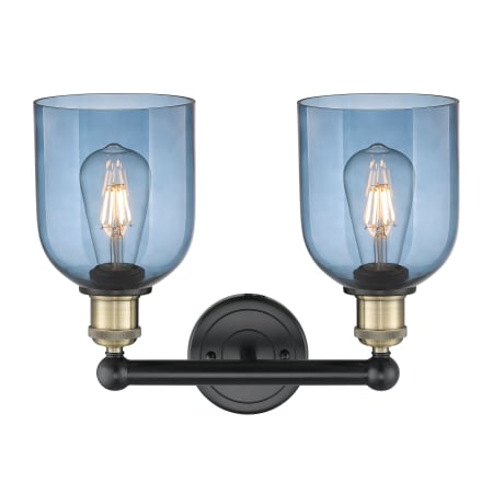 A large image of the Innovations Lighting 616-2W 12 15 Bella Vanity Alternate Image