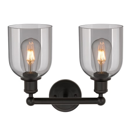 A large image of the Innovations Lighting 616-2W 12 15 Bella Vanity Alternate Image