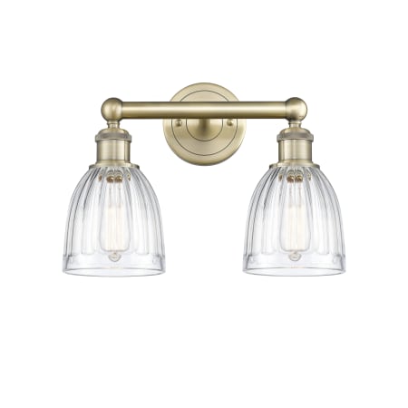 A large image of the Innovations Lighting 616-2W-12-15 Brookfield Vanity Alternate Image
