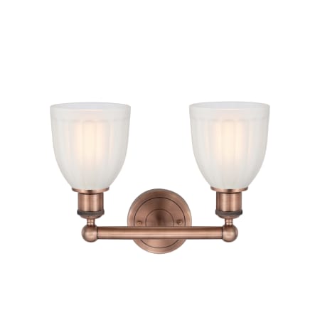 A large image of the Innovations Lighting 616-2W-12-15 Brookfield Vanity Alternate Image