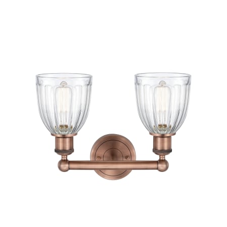 A large image of the Innovations Lighting 616-2W-12-15 Brookfield Vanity Alternate Image