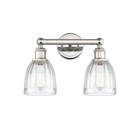 A large image of the Innovations Lighting 616-2W-12-15 Brookfield Vanity Alternate Image