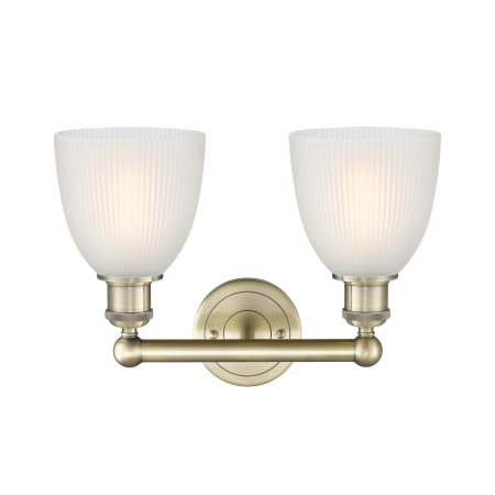 A large image of the Innovations Lighting 616-2W-12-15 Castile Vanity Alternate Image