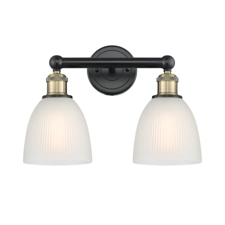 A large image of the Innovations Lighting 616-2W-12-15 Castile Vanity Alternate Image