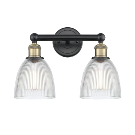 A large image of the Innovations Lighting 616-2W-12-15 Castile Vanity Alternate Image