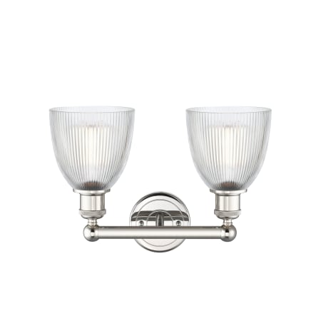 A large image of the Innovations Lighting 616-2W-12-15 Castile Vanity Alternate Image