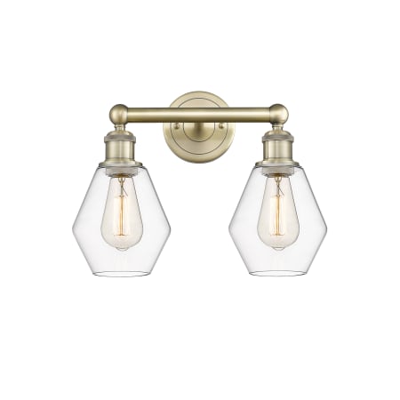 A large image of the Innovations Lighting 616-2W-12-15 Cindyrella Vanity Alternate Image