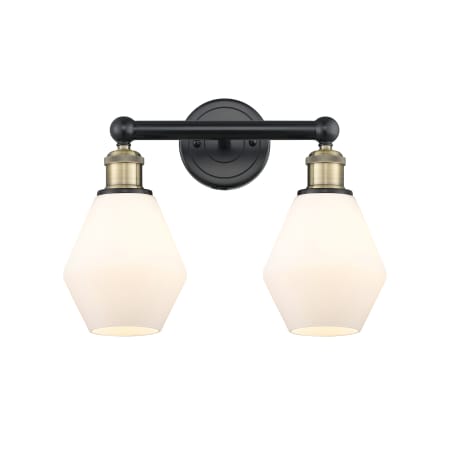 A large image of the Innovations Lighting 616-2W-12-15 Cindyrella Vanity Alternate Image