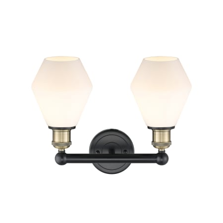 A large image of the Innovations Lighting 616-2W-12-15 Cindyrella Vanity Alternate Image