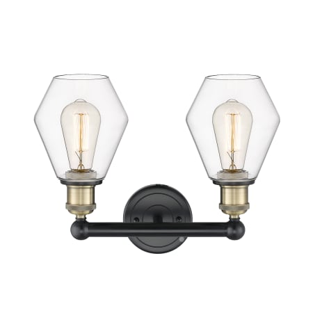 A large image of the Innovations Lighting 616-2W-12-15 Cindyrella Vanity Alternate Image