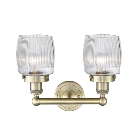 A large image of the Innovations Lighting 616-2W-12-15 Colton Vanity Alternate Image