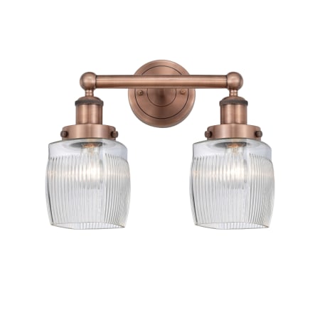 A large image of the Innovations Lighting 616-2W-12-15 Colton Vanity Alternate Image