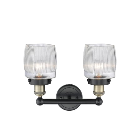 A large image of the Innovations Lighting 616-2W-12-15 Colton Vanity Alternate Image