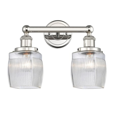 A large image of the Innovations Lighting 616-2W-12-15 Colton Vanity Alternate Image