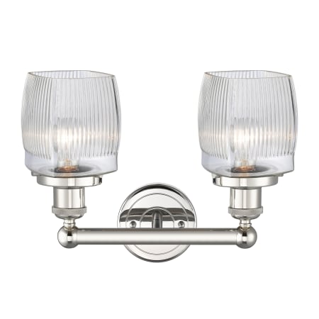 A large image of the Innovations Lighting 616-2W-12-15 Colton Vanity Alternate Image