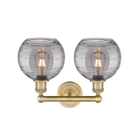 A large image of the Innovations Lighting 616-2W 12 17 Athens Deco Swirl Vanity Alternate Image