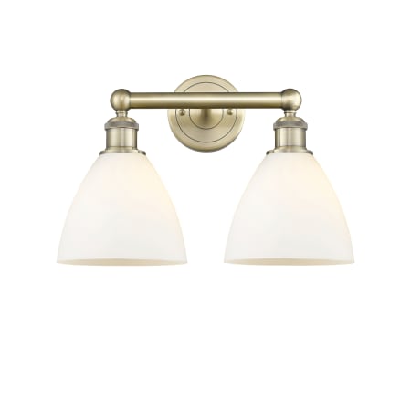 A large image of the Innovations Lighting 616-2W-12-17 Bristol Vanity Alternate Image