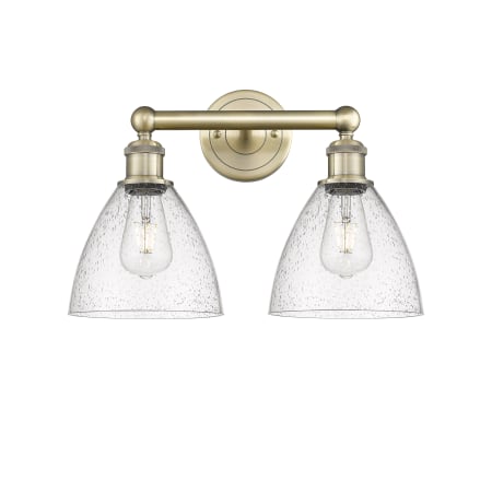 A large image of the Innovations Lighting 616-2W-12-17 Bristol Vanity Alternate Image