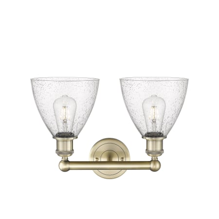 A large image of the Innovations Lighting 616-2W-12-17 Bristol Vanity Alternate Image