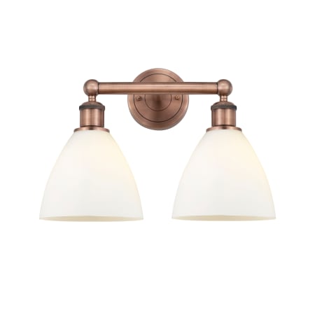 A large image of the Innovations Lighting 616-2W-12-17 Bristol Vanity Alternate Image