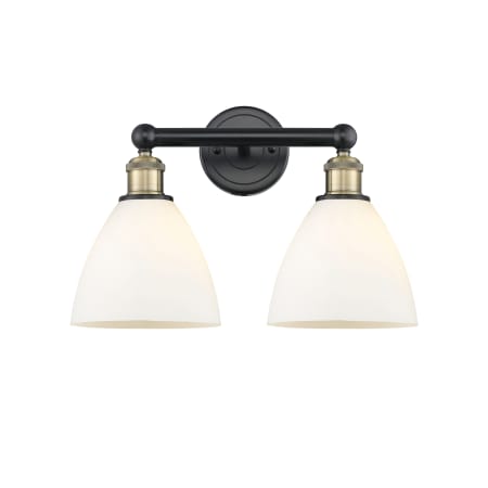 A large image of the Innovations Lighting 616-2W-12-17 Bristol Vanity Alternate Image